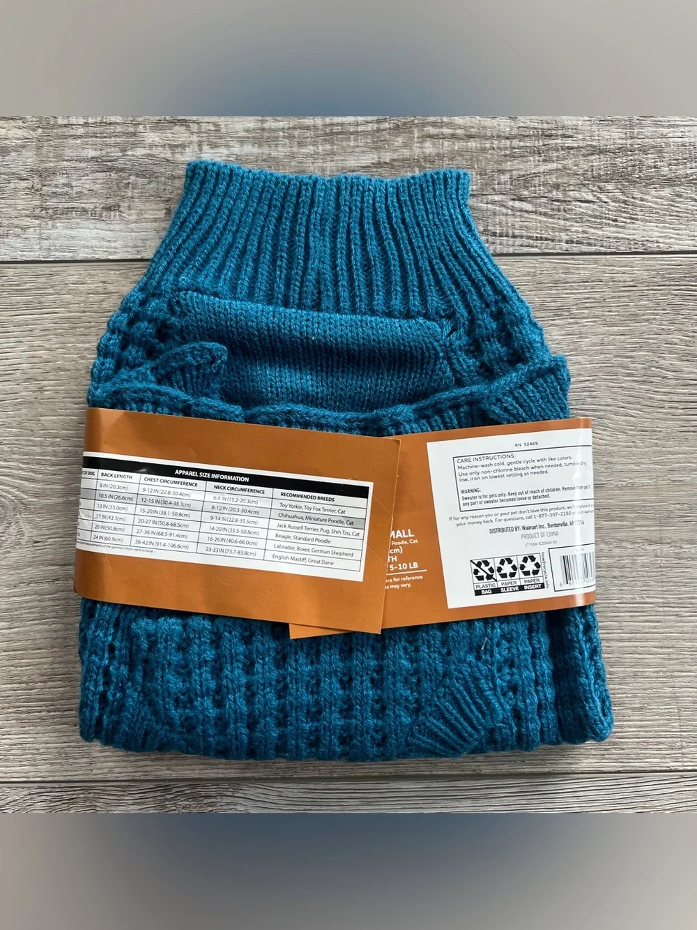 NWT Vibrant Life Pet Sweater Size XS